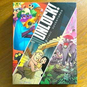 UNLOCK! Mythic Adventures: Escape room games for adults and kids